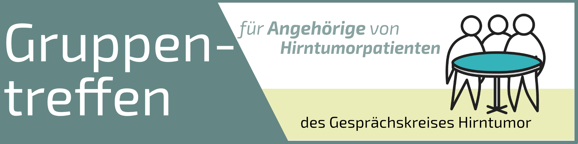 Banner-Gruppentreffen-Angehoerige